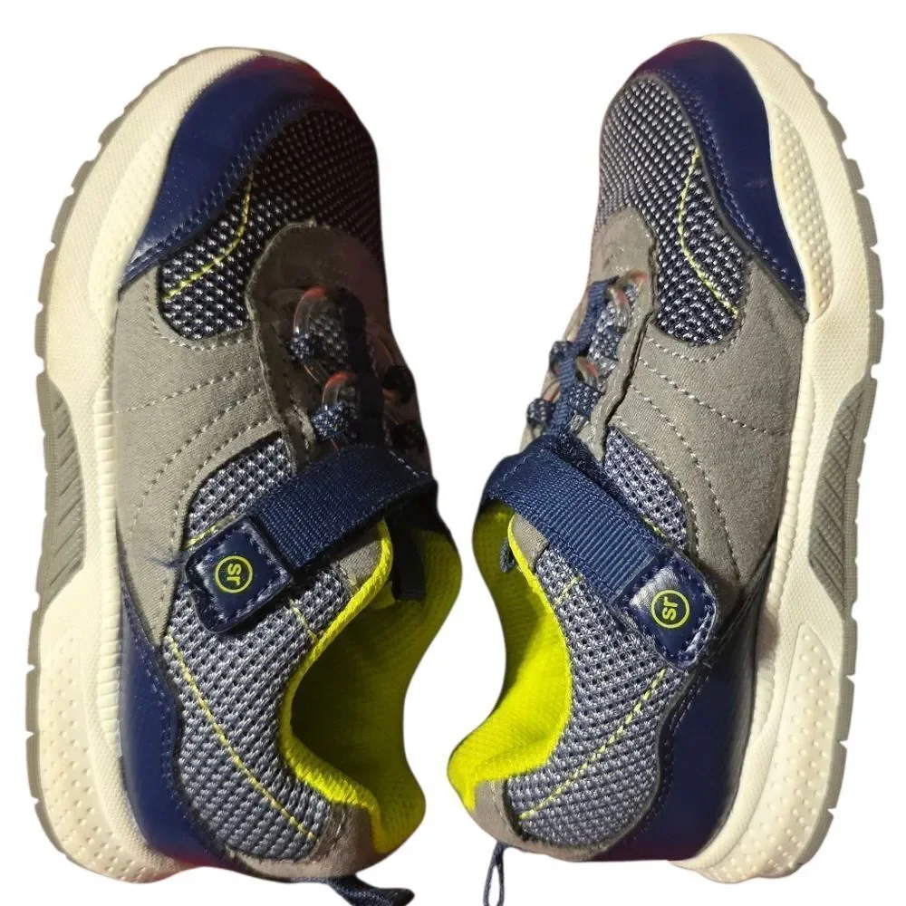 Stride Rite Kids Blue and Gray Sneakers